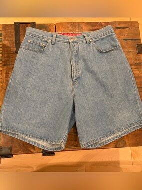 No excuses Light Blue Denim Jean Shorts - Classic Casual 15/16